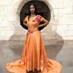 Peach Gown