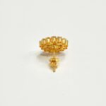 22ct Gold CZ Stud Earrings - Image 3
