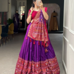 Navratri Chaniya Choli Purple & Rani pink