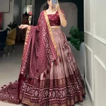 Navratri Chaniya Choli Maroon & Brick Red