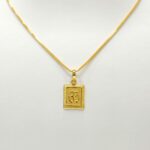 22ct Gold Om Pendant
