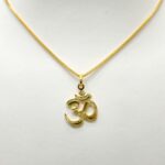 22ct Gold Om Pendant