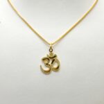 22ct Gold Om Pendant