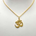 22ct Gold Om Pendant