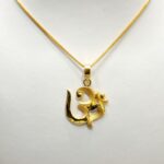 22ct Gold Om Pendant