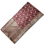 Katan Silk Saree Maroon/Gold