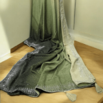 Ombre Crystal Chiffon Saree