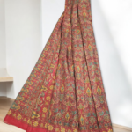 Printed Saree Pink