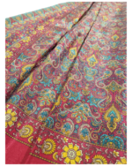 Printed Saree Red - Image 2