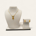 22ct Gold Filigree Pendant Necklace Set