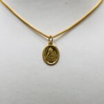 22ct Gold Shiv Parivar Coin Pendant