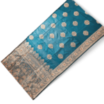 Katan Silk Saree Turquoise