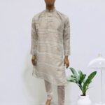 Blue Men's Kurta Pyjama