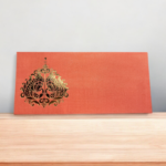 Red With Golden Envelope