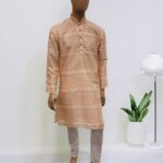 Baby Pink Men's Kurta Pyjama
