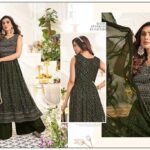 Green Nayra Cut Plazzo