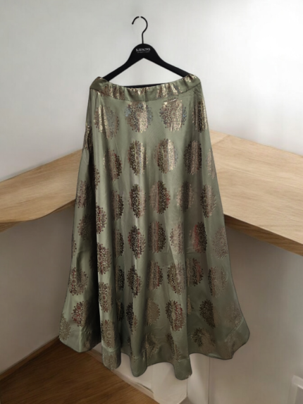 Elegant Indian Skirts Light Green