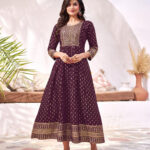 Fancy Purple Kurti