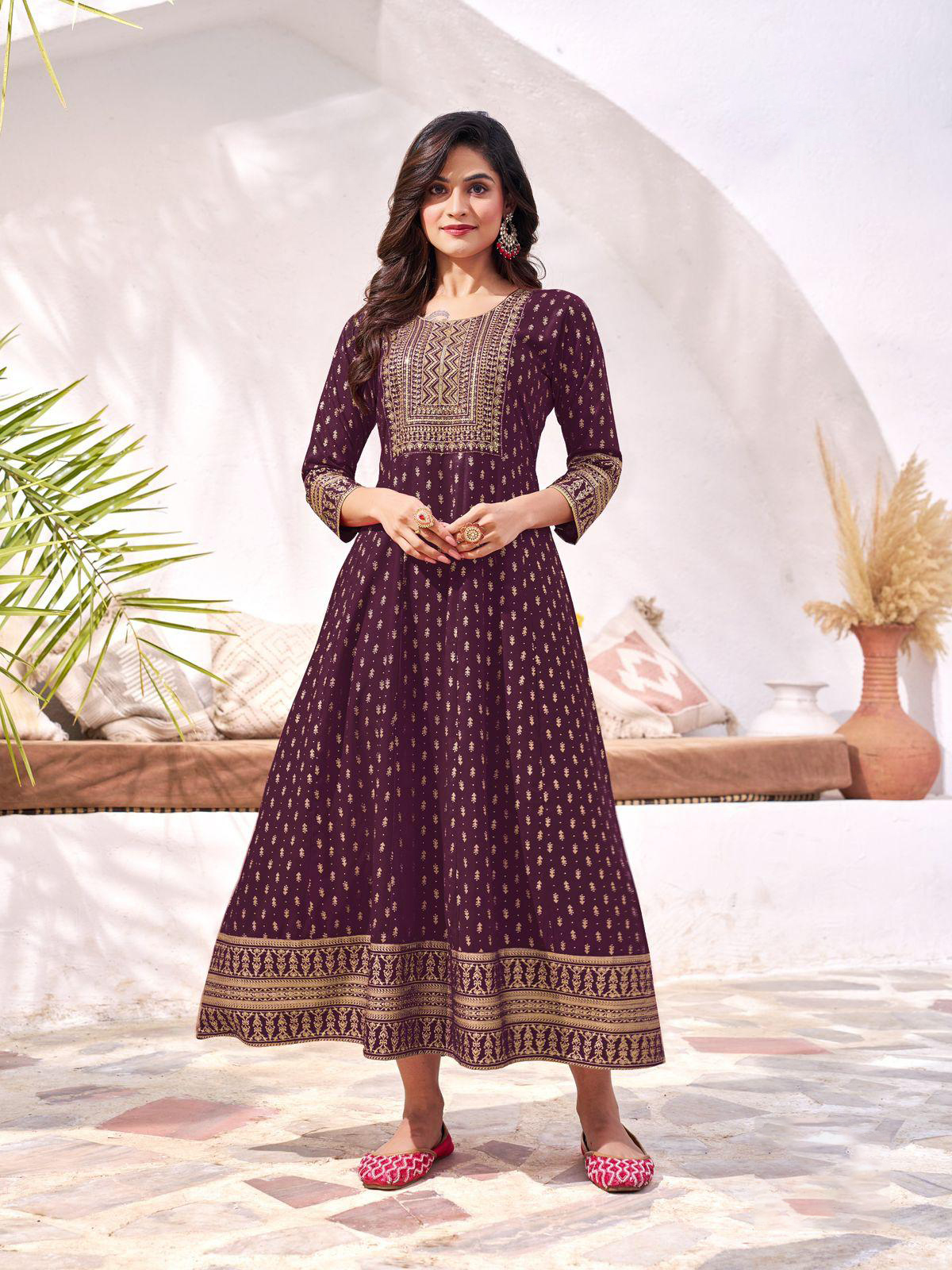 10_Kurti_Purple