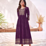 Fancy Violet Kurti