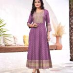 Fancy Mauve Kurti