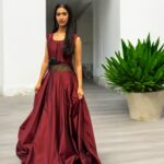 Maroon Gown