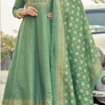 Mint Green Soft Cotton Salwar Kameez