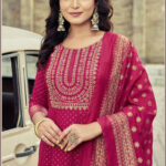 Pink Soft Cotton Salwar Kameez