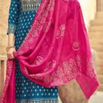 Peacock Blue Salwar Kameez