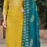 Mustard Salwar Kameez