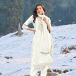 White Salwar Kameez