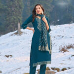 Peacock Blue Salwar Kameez