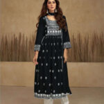 Black Long Churidar