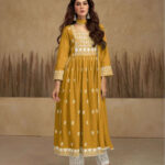 Mustard Long Churidar