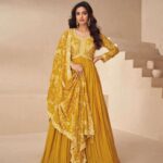 Mustard Fancy Gown