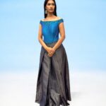 Peacock Blue  Gown