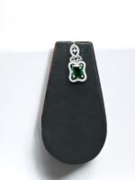 Green with Silver A.D Necklace Set - Image 2