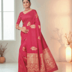 Rani Pink Soft Silk Saree