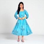 Light Blue Fancy Kurti
