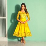 Mustard Fancy Kurti