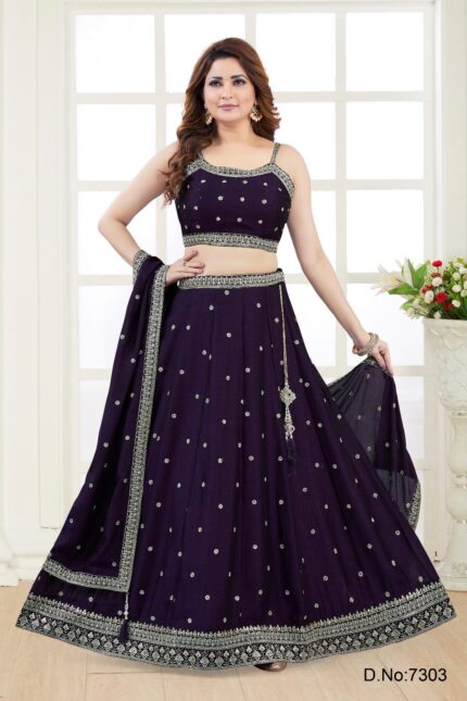 Purple Lehenga