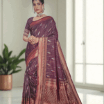 Maroon Soft Silk Saree