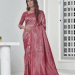 Light Pink Soft Silk Saree