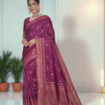 Purple Soft Silk Saree