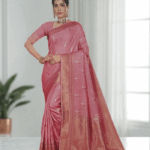 Pink Soft Silk Saree