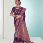 Purple Soft Silk Saree