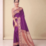 Purple Soft Silk Saree