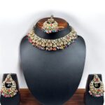 Multi Color polki Necklace Set
