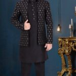 Black Boy's Kafni Suit