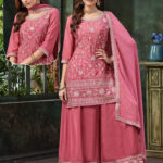 Candy Pink Plazo Set